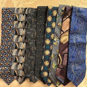 Vintage Collection of eight assorted ties